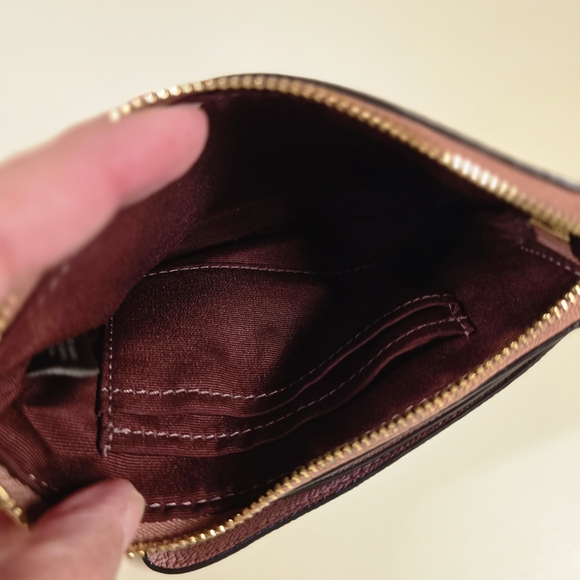 Coach Pink Wristlet Clutch - Picture 5 of 7